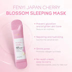 Japan Cherry Blossom Bio-Collagen Overnight Sleeping Mask — Pore-Minimising, Lifting & Deep Hydration — Even out Skin Tone & Texture