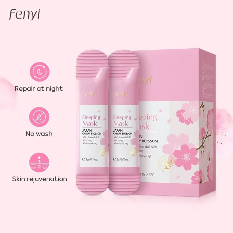 Japan Cherry Blossom Bio-Collagen Overnight Sleeping Mask — Pore-Minimising, Lifting & Deep Hydration — Even out Skin Tone & Texture
