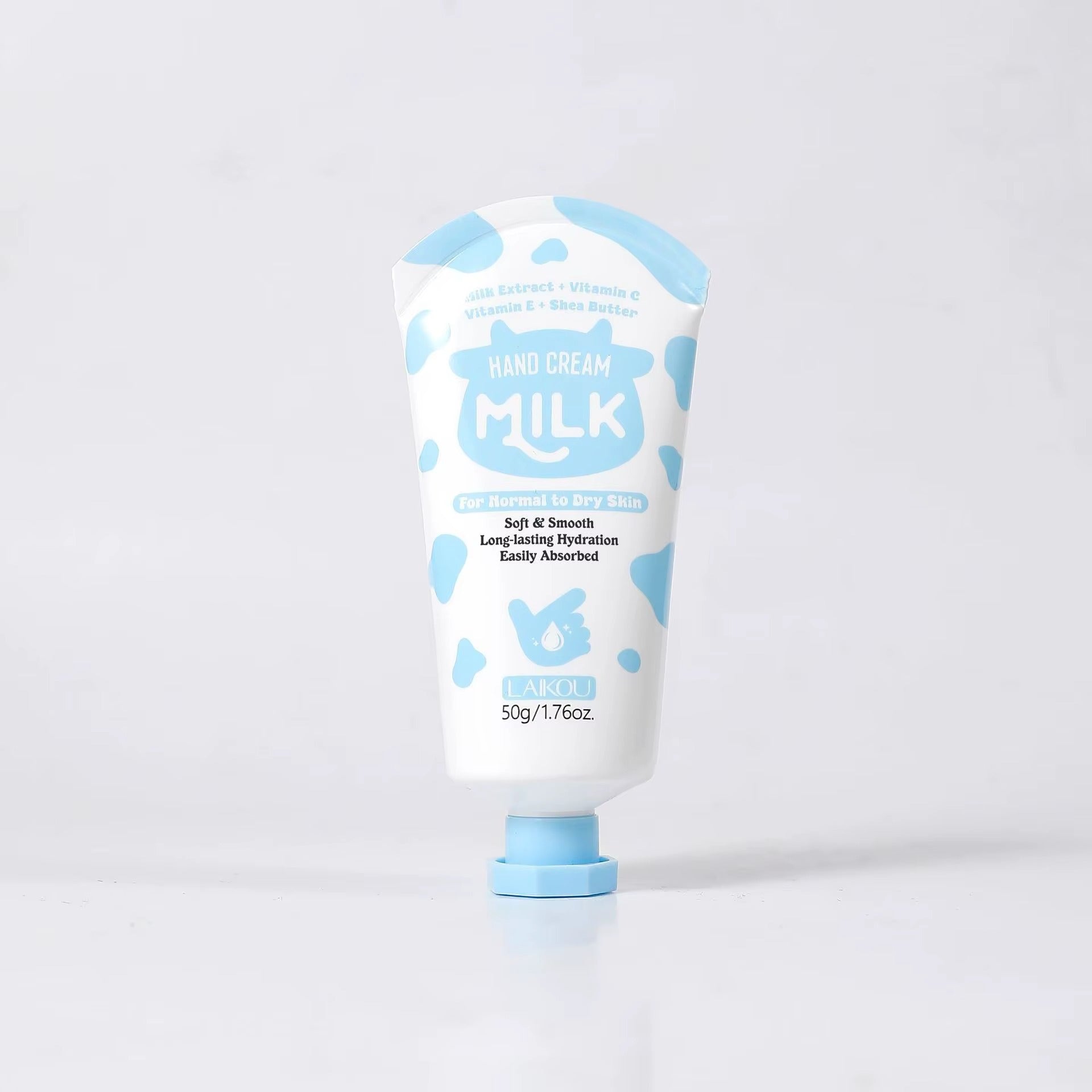 Milk Hand Cream 50g – Nourishing Anti-Chapping & Deep Hydrating Hand Lotion with Shea Butter, Vitamin C & E