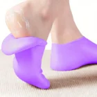 1-Pair Silicone Moisturizing Socks for Women – Cracked Heel & Dry Feet Treatment