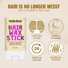 Dola Hair Wax Stick – Pomade Stick for Flyaways, Edge Control, and Wig Styling – Non-Greasy Wax for Texture, Shape, Frizz & Smoothing – 16g