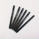 5-Pack Waterproof & Sweat-Proof Black Eyeliner Pencils – Long-Lasting, Smudge-Proof Eye Makeup with Easy Glide Formula
