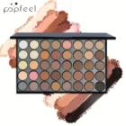 Popfeel 40-Color Eyeshadow Palette – Matte, Shimmer, Glitter & Metallic Shades for All Eye Makeup Looks