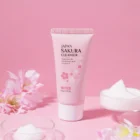 LAIKOU Sakura Foam Facial Cleanser – Deep Cleansing & Moisturizing Face Wash for All Skin Types – 50g