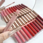 Miristist 6-Pack Liquid Lip Gloss Set – Long-Lasting, Non-Smudging Matte Lip Colors in Berry & Red Shades