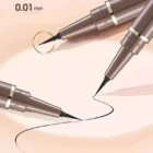 SVMY Precision Waterproof Liquid Eyeliner Pen – Black, Quick-Dry, Smudge-Proof & Sweat-Resistant Skinny Liner