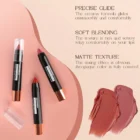 SANSUMMER 4-Color Crayon Lipstick Set – Moisturizing, Long-Lasting & Waterproof Lip Color