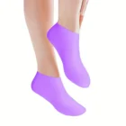 1-Pair Silicone Moisturizing Socks for Women – Cracked Heel & Dry Feet Treatment