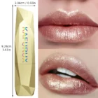 KAFURUX Coral Pearlescent Lipstick – Waterproof, Long-Lasting Shimmer Lip Gloss – 1pc