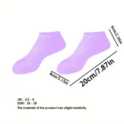 1-Pair Silicone Moisturizing Socks for Women – Cracked Heel & Dry Feet Treatment