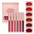 Miristist 6-Pack Liquid Lip Gloss Set – Long-Lasting, Non-Smudging Matte Lip Colors in Berry & Red Shades