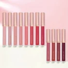 Miristist 6-Pack Liquid Lip Gloss Set – Long-Lasting, Non-Smudging Matte Lip Colors in Berry & Red Shades