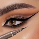 SVMY Precision Waterproof Liquid Eyeliner Pen – Black, Quick-Dry, Smudge-Proof & Sweat-Resistant Skinny Liner